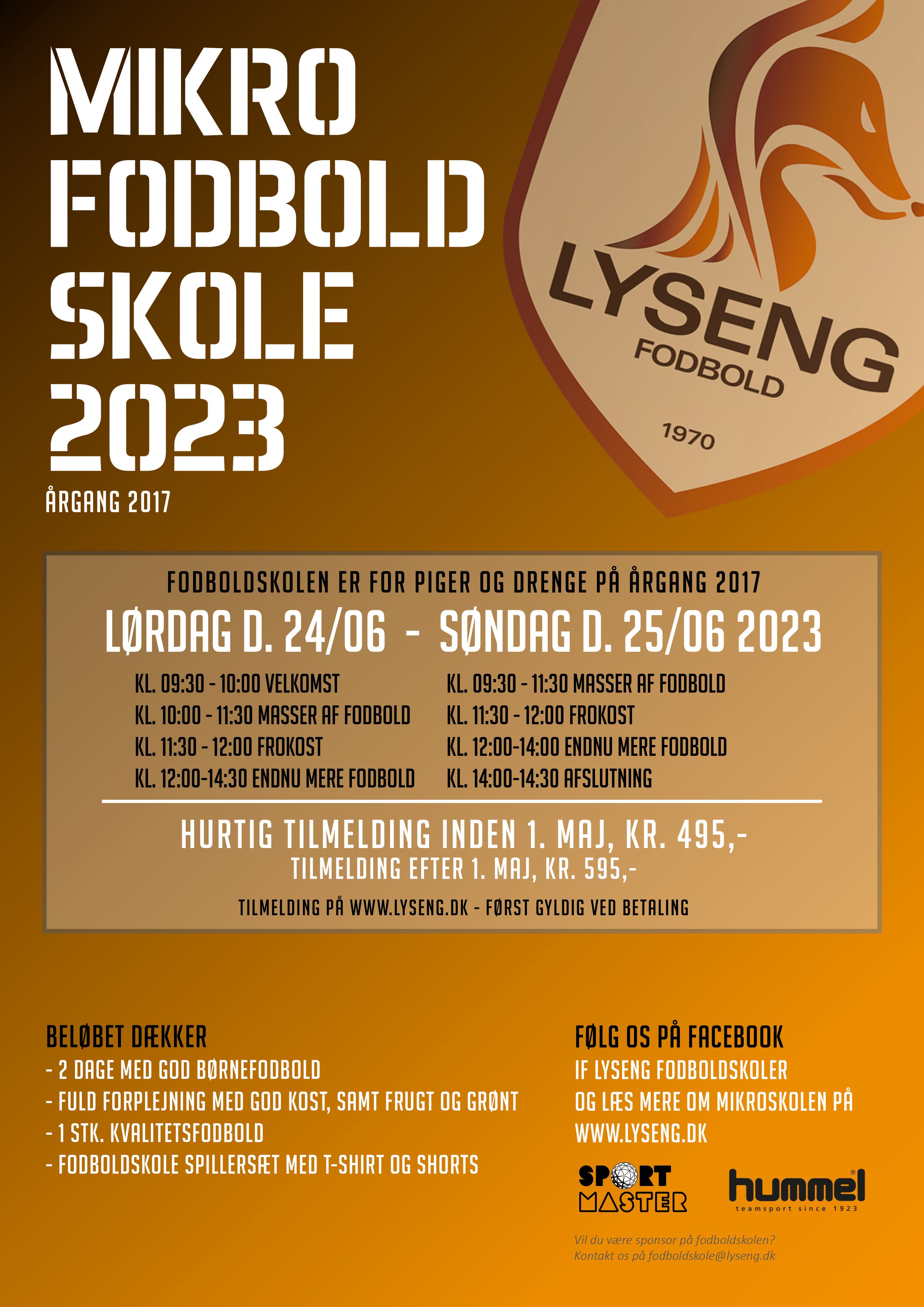 Lyseng Mikrofodboldskole 2023